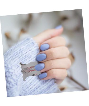 PLAFOPE 1roll Nail Paper Holder Gel Builder Tips Guide Art Nail Extension Paper Self Adhesive Nail Tips Guide Nail Sculpting Nail Art Tips Guide Nail Art Guide Forms Nail Polish Curl Form - Buy Online on GoSupps.com