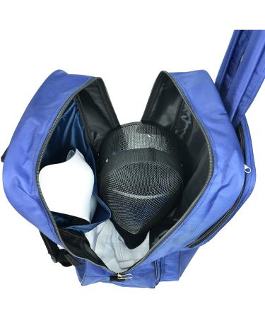 ThreeWOT Navy Blue Fencing Bag for Mask, Sword, and Suit - Equipment Backpack - Buy Online on GoSupps.com