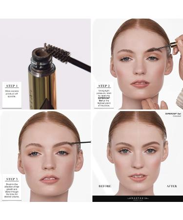 Anastasia Beverly Hills DIPBROW Gel in Dark Brown - Define and Enhance Brows - Buy Online on GoSupps.com
