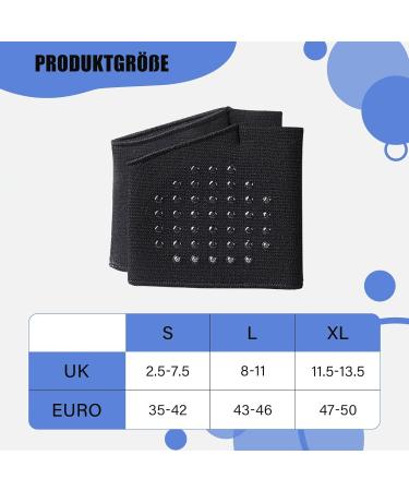 Buy Zakasa Bale Cushion - Gel Silicone Forefoot Pads for Men & Women | Soft Anti-Slip Midfoot Cushion - Size S - Black - 1 Pair - Buy Online on GoSupps.com