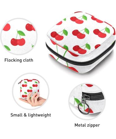 Shop Women's Bonds Still Pad Kit - Fruit Red Cherry Pattern Portable Period Bag for Girls - Buy Online on GoSupps.com
