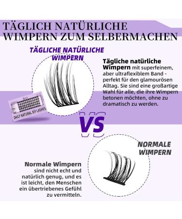 84 PCs Individual Eyelash Extensions - Z15 B&C DIY Lash Clusters for Beginners & Reusable Lashes at Home - D-10 mm - Buy Online on GoSupps.com