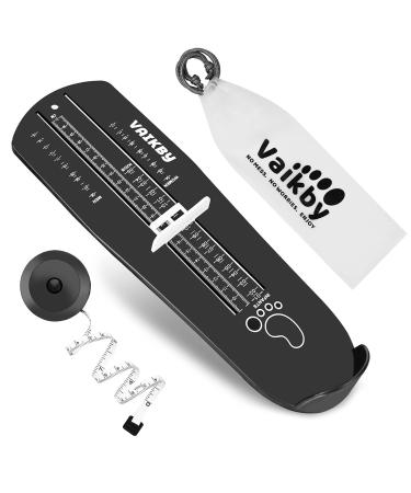 Vaikby Foot Measurement Device, Shoe Sizer Measuring Devices Ruler Sizer for Kids Adults, Buy Kids Shoes Online Simply with a Foot Measuring Device