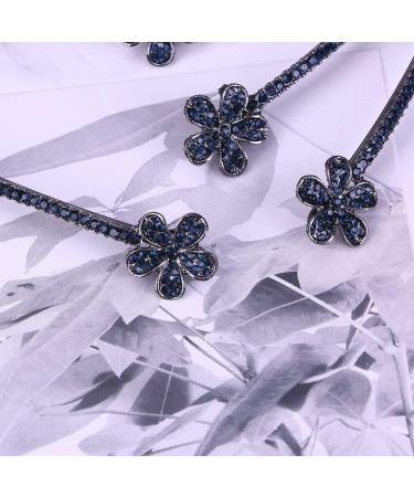 FRCOLOR 4 Pairs Crystal Bobby Pins Vintage Bobby Goody Barrettes for Women Diamond Headpiece Silver Barrettes Rhinestone Barrettes Silver Headpiece Tiara for Girls Bride Cut off Hair - Buy Online on GoSupps.com