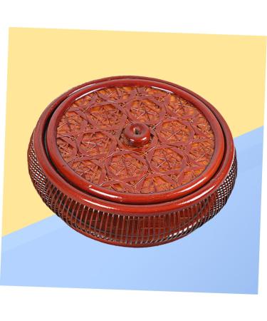 OUNONA Box Bamboo Serving Tray Wood Serving Tray Snack Food Case Bamboo Case Container Bamboo Weaving - Buy Online on GoSupps.com
