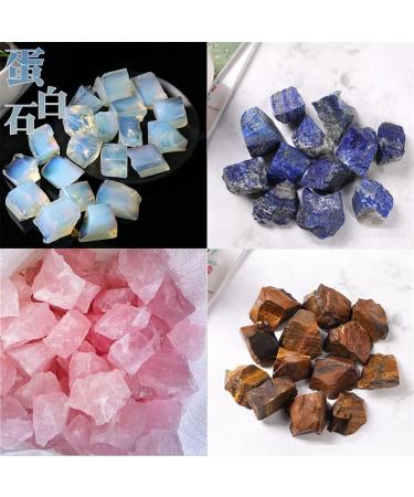 Gift for Family Natural Rose Quartz Crystal Tiger Eye Stone Rough Opal Stones Minerals Specimen Home Decoration Crystal Stone Lapis Lazuli Lucky Stone Raw Stones and Minerals (Color : Dark Gray S 1pcs Dark Khaki - Buy Online on GoSupps.com