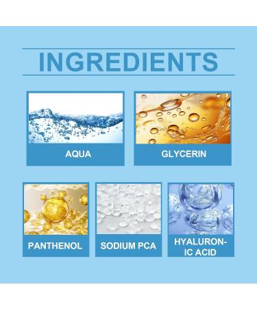 Hyaluronic Acid Essence Firming Lightening Wrinkles Acne Brightening Hydrating Moisturizing Serum - Buy Online on GoSupps.com