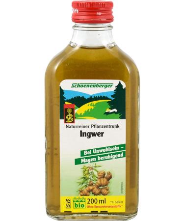 Schoenenberger Ginger Plant Drink - Natural Wellness & Energy Boost - Buy Internationally - Buy Online on GoSupps.com