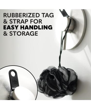 Beard Club Premium Exfoliating Loofah Sponge for Men and Women - Large Shower Body Scrubber for Luxurious Skin Care - Durable Bath Pouf in Stylish Design - Buy Online on GoSupps.com