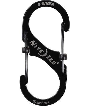 Nite Ize S-Biner SlideLock Dual Locking Carabiner Size #3 Stainless - Buy Online on GoSupps.com