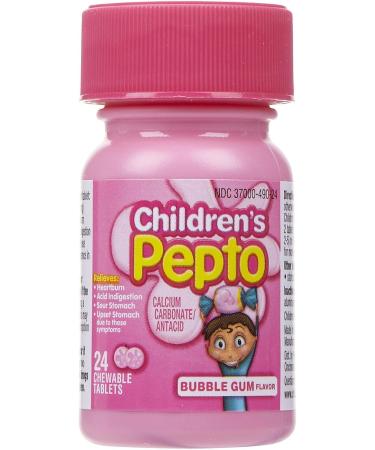 Buy Children's Pepto Chewable Tablets - 24 CT | Fast International Shipping - Buy Online on GoSupps.com