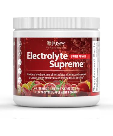 Jigsaw Health Electrolyte Supreme Fruit Punch 7.87 oz (222 g)