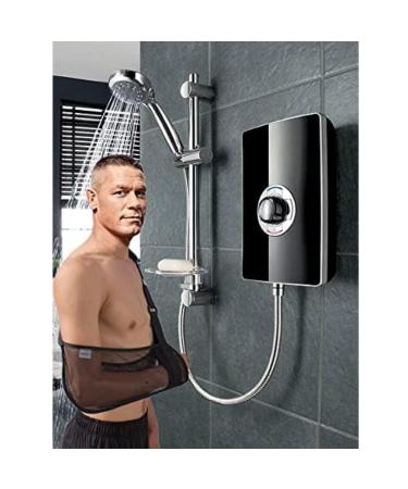 Mesh Arm Shoulder Sling | Adjustable Medical Shoulder Immobilizer for Torn Rotator Cuff Injury | Unisex Shower Sling for Elbow & Wrist | Right & Left Arm Support - Buy Online on GoSupps.com