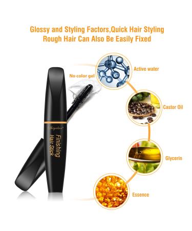 Hair Finishing Stick 2-Pack for Women - Small Broken Hair Cream Mascara - Non-Greasy & Refreshing - Hair Gel for All Hair Types 0.5oz (Pack of 2) - Buy Online on GoSupps.com