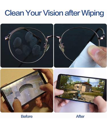 70 Count Lens Cleaning Wipes - Pre-Moistened & Quick Dry - Individual Wrapped in Carrying Box - Suitable for Glasses & Screens - Buy Online on GoSupps.com