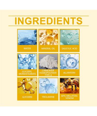 Hacaus Bee Venom Comprehensive Cream 2025 New Skincare Treatment Bee Venom Skin Cream Visibly reduces skin blemishes Natural Skin Moisturizer for Face and Body - Buy Online on GoSupps.com