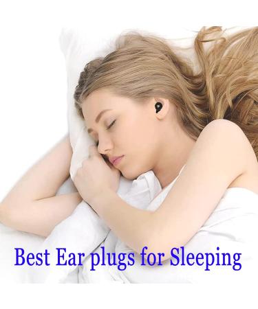 Buy Reusable Ear Plugs for Sleeping - Noise Cancelling Silicone Earplugs for Sleep Study & Travel - Soft Soundproof Hearing Protection with Case - Buy Online on GoSupps.com