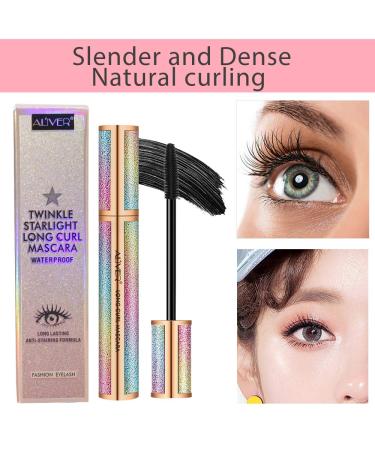 4D Silk Fiber Lash Mascara - Natural Smudge-proof & Waterproof Black Mascara for Fuller, Clump-Free Lashes All Day - Buy Online on GoSupps.com