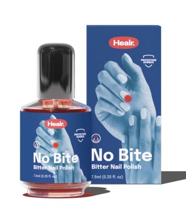 Healr Bitter Nail Polish Nail Biting Deterrent for Adults & Children Stop Thumb Sucking and Nail Biting with This Extra Bitter Formula Natural and Organic Alternative to Anti Nail Biting Sprays