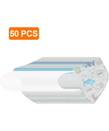 50Pcs Cartoon Kids Disposable_Mask Face_Masks for Kids Children Anti Dust Face Mouth Filter Tools 3 Ply Breathable - Buy Online on GoSupps.com