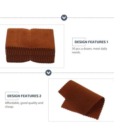 POPETPOP 50 Pcs Eyeglasses & Hairdressing Scissor Cleaning Cloths Premium Polishing & Cleaning Tools for Jewelry Glasses & Pets | International Shipping Available - Buy Online on GoSupps.com