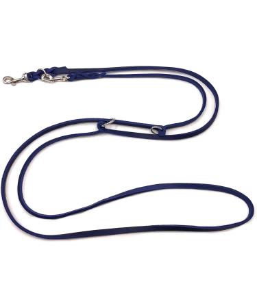 Double Linen Dog Liner for Small & Large Dogs - Adjustable 3.50m x 8mm - Navy Blue - Buy Online on GoSupps.com