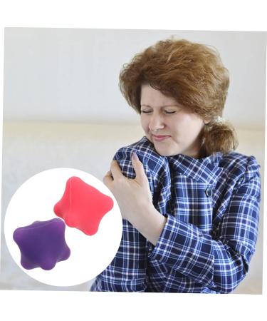 Beaupretty 4-Piece Hex-Grip Acupressure Ball Set | Portable Silicone Massage Balls for Trigger Point Therapy | Yoga & Self-Massage Device - 2 Colors Available - Buy Online on GoSupps.com
