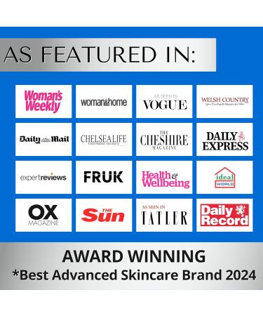 Hyaluronic Acid Serum with Vitamin C - Plump Hydrate & Brighten Skin | Anti-Aging Facial Moisturizer by DERMAWORKS - For Men & Women - Buy Online on GoSupps.com