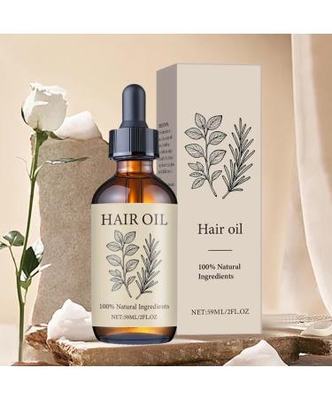 Lightweight Hair Oil 59ml Healthy Hair Care Oil Strengthening Natural AntiFrizz Split Ends Hair Scalp Repairing Moisturizer For Men Women Home Travel - Buy Online on GoSupps.com
