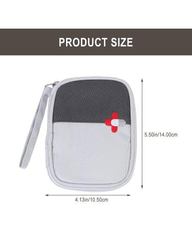 DOITOOL Travel Organizer Bags 2Pcs Portable First Aid Bags Small Medicine Bag Emergency Responder Pouches Empty Camping Zipped Pouch for Outdoor Camping Hiking Travel Travel Container - Buy Online on GoSupps.com