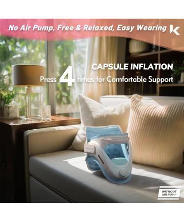 K LUDWIG KATRIN Neck Stretcher Neck Traction Device with Built-in Integrated Airbag Adjustable Cervical Traction Device for Neck Pain Relief Portable Upgraded Design for Neck and Shoulder Relaxer. pro - Buy Online on GoSupps.com