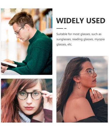 Buy Lurrose Slipproof Metal Sunglasses Arm Legs - Spectacle Replacement Tips & Brackets - Silver Frame Accessories - Buy Online on GoSupps.com