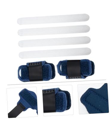 Hemoton 1 Set Toe Strap Wrist Thumb Finger Brace Splints - Aluminum Alloy Support Belt for Broken Toe, Breathable & Adjustable - Buy Online on GoSupps.com