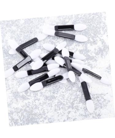 Outanaya Makeup Eyeshadow 100pcs Eye Shadow Eyeliner Sponge Brush Women Eyeshadow Brush Lipstick Women's Suit Disposable M White - Buy Online on GoSupps.com