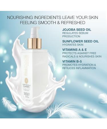 Buy Bellapierre Precious Purifying Milky Cleanser - All Natural 24k Gold Formula Nourishing Vitamins & Oils - 150ml | International Shipping Available - Buy Online on GoSupps.com