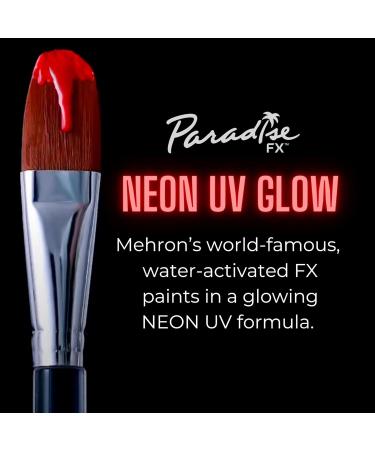Mehron Paradise AQ Face & Body Color (40g) - Black Light Reactive Makeup for Face Body & Hair - Vulcan - Buy Online on GoSupps.com