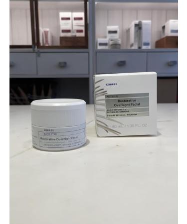 KORRES White Pine Meno-Reverse Restorative Overnight Facial - 1.35 fl. oz. | Anti-Aging Skincare for All Skin Types - International Shipping Available - Buy Online on GoSupps.com
