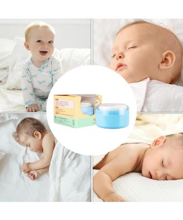 R cipient en poudre r cipient en poudre | Bo te saupoudrage cosm tique l ger - Baby After Bath Body Powder Puffle Base pour la plage la maison Bleu - Buy Online on GoSupps.com