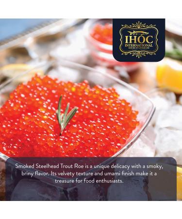 Smoked Steelhead Caviar Farmed (112 gr) - Buy Online on GoSupps.com