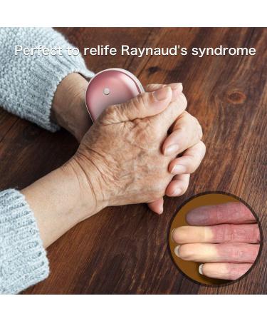 SkyGenius Rechargeable Hand Warmer, 5200mA Reusable Electric Pocket USB Hand Warmers/Power Bank, for Raynauds, Outdoors, Winter Rose - Buy Online on GoSupps.com