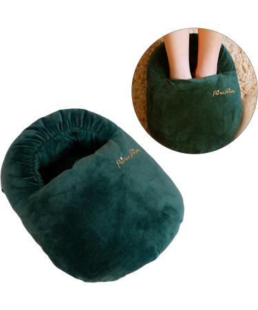 Buy 3 Set Green Foot Warmer Shoes & Heating Pads - Under Desk Foot Warmer Cover for Ultimate Comfort - International Shipping Available - Buy Online on GoSupps.com