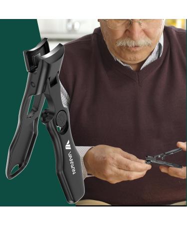 Buy VANWIN German Nail Clippers for Thick Nails - Heavy Duty Toenail Clippers for Seniors with Wide Jaw and Safety Lock - No Splash Fingernail Clipper for Women - International Shipping - Buy Online on GoSupps.com