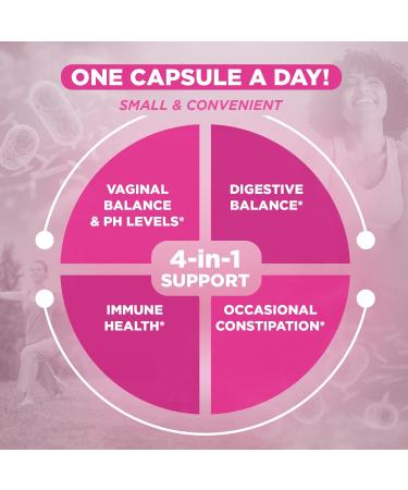 Vital Planet - Vital Flora Probiotics for Women 60 Billion CFU Diverse Strains Daily Shelf Stable Probiotic with Organic Prebiotics for Vaginal Support Immune and Digestive Health 30 Capsules 30 Count (Pack of 1) - Buy Online on GoSupps.com