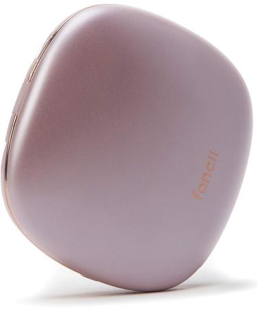 Fancii Mila Compact Makeup Mirror with Natural LED Lights - 1x/10x Magnifying, Rechargeable, Portable Hand Mirror for Travel - Rose Gold - Buy Online on GoSupps.com