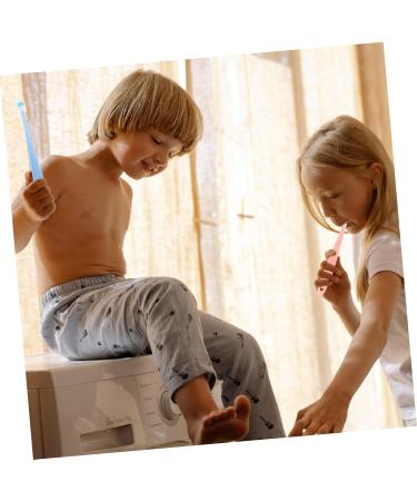 Minkissy 4-Piece Children's Toothbrush Set | Manual Training Brushes with Bristle Grip for Optimal Oral Care - Ship Worldwide - Buy Online on GoSupps.com