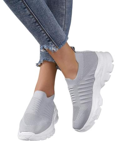 Rytejfes Women's Glitter Sneakers - Stylish Indoor Sports Shoes in Green Gray & White | Comfortable Slip-On & Colorful Designs - Buy Online on GoSupps.com