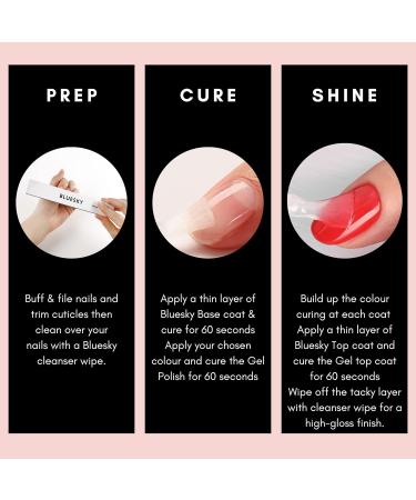 Bluesky Temperature Colour Changing UV/LED Gel Nail Polish Number TC001 10 ml - Buy Online on GoSupps.com