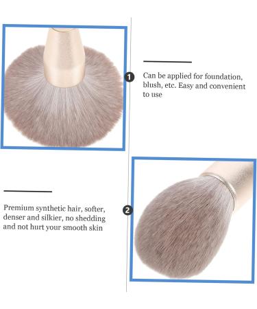 MAGICLULU Powder Brush Foundation Brush Blush Applicator Foundation Blush Brush Travel Blush Brush Highlighter Brush Cosmetics Brush Cosmetic Brush Cangzhou Miss Artificial Fiber Makeup - Buy Online on GoSupps.com