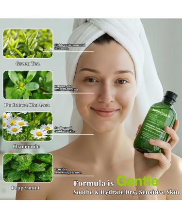 Facial Toner Hydrating Toner for Face Deep Moisturizing Skin Toner Refreshing for Sensitive Dry All Skin Types Fragrance-Free Non Comedogenic 10.1Fl Oz & Travel Size 3.4Fl Oz 5.05 Ounce (Pack of 2) - Buy Online on GoSupps.com