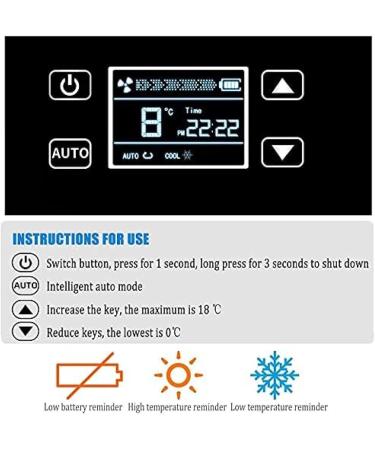 Large Capacity Portable Insulin Cooler Refrigerated Box Travel Drug Reefer Mini Medicine Refrigerated Box with Car USB Charging Large Refrigeration Space 2-25 2*Battery - Buy Online on GoSupps.com